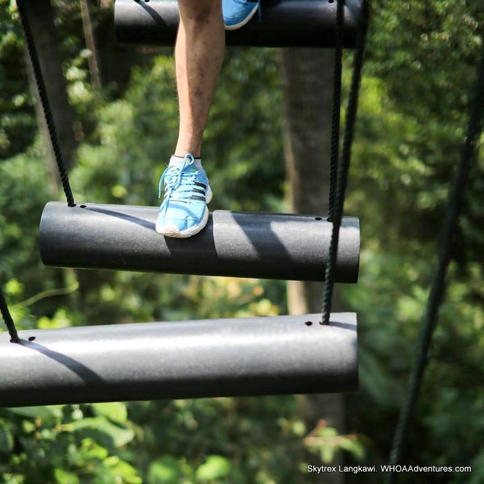 Step up to the challenges at Skytrex Langkawi Adventure Park